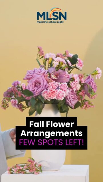 Celebrate the beauty of autumn with lush florals in deep, seasonal hues 🍁 Join us in class on Friday 11/21 and learn simple design techniques, enjoy the creative process, and bring home two stunning fall floral arrangements to brighten your home. Seats are filling fast! Click https://bit.ly/4hQ3d1R to register now!
•
•
•
#MainLineSchoolNight #MLSN #LifelongLearning #BOTML #AdultClasses #ThingsToDo #Fun #PopularClasses #FloralArranging #FallFlowers #MainlinePa #RadnorPa #DelcoPa