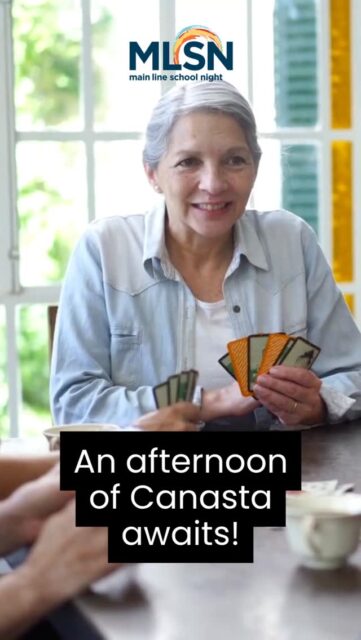 Ready for an afternoon of cards, conversation, and easygoing fun ♥️♣️? Join us for our Canasta Meet-Up on Wednesday, December 10 at Creutzburg. This relaxed session is a great way to enjoy friendly play, keep your Canasta skills fresh, and connect with others who love the game. No pressure,  just good energy and great company let by beloved MLSN instructor, Sue Laskin! Click https://bit.ly/3K3KH9E  to reserve your spot, we’d love to see you at the table!
•
•
•
#MainLineSchoolNight #MLSN #LifelongLearning #BOTML #AdultClasses #ThingsToDo #Fun #Learning #Canasta #CardGames #AdultLearning #MLSNClasses #Creutzburg #Community #Connection #Nonprofit #MainlinePA #RadnorPA #DelcoPA