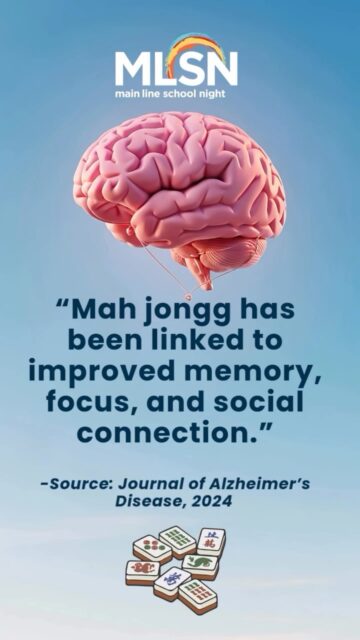 Ready to learn Mah Jongg? Now is the perfect time. Not only is it fun, it’s also good for your brain! If you’ve always wanted to learn, this beginner-friendly class is a great place to start. Join us Tuesday evenings at Lower Merion High School starting March 3. Learn the rules, build confidence, and join the fun.Click https://bit.ly/3N5lCMY to learn more and register!
•
•
•
#mainlineschoolnight #mlsn #lifelonglearning #mainlinepa