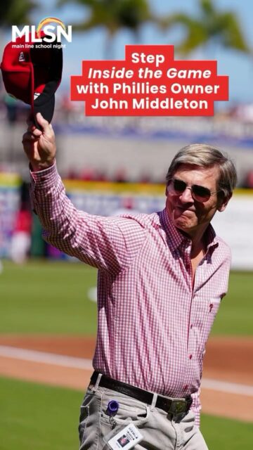 ⚾ MVP Tickets are now on sale! Join us for MLSN’s 10th Annual Visionary Voices event, an unforgettable evening featuring Phillies owner John Middleton and legendary baseball writer Jayson Stark. Together they will take us behind the scenes of building a championship franchise for the city of Philadelphia!

MVP tickets include access to a special pre event reception on the Mullen Center terrace at Villanova University. Enjoy meet & greet, hors d’oeuvres, cocktails, beer and wine and first access reserved seating. MVP ticket holders will also be highlighted in the event program. Limited tickets available! Click https://bit.ly/3NkL2X8 to reserve your seat today.

MLSN’s 10th Annual Visionary Voices Inside the Game with John Middleton & Jayson Stark
 📅 May 11, 2026
 📍 Mullen Center at Villanova University
•
•
•
#mainlineschoolnight #mlsn #lifelonglearning #phillies #mainlinepa