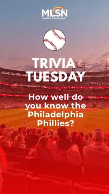 ⚾ It’s Trivia Tuesday!

In honor of our upcoming 10th Annual Visionary Voices Inside the Game on May 11, we’ve got some @phillies trivia to test how well you know the team!

What year did the Phillies begin calling Citizens Bank Park home? Take your guess in our MLSN story!

Want to go beyond the stands?

Join us for a Behind the Scenes Tour of Citizens Bank Park on Tuesday, April 21 and experience the ballpark from a whole new perspective.
👉Click https://bit.ly/4chdQJF to learn more and register! 

Then step inside the game on Monday, May 11 for our 10th Annual Visionary Voices, featuring Phillies owner John Middleton and Hall of Fame sportswriter Jayson Stark. An evening of leadership, legacy, and stories from inside one of Philadelphia’s most iconic organizations.

🎟️ GET YOUR TICKETS NOW: https://bit.ly/3NkL2X8
•
•
•
#mainlineschoolnight #lifelonglearning #Phillies #TriviaTuesday #Philadelphia