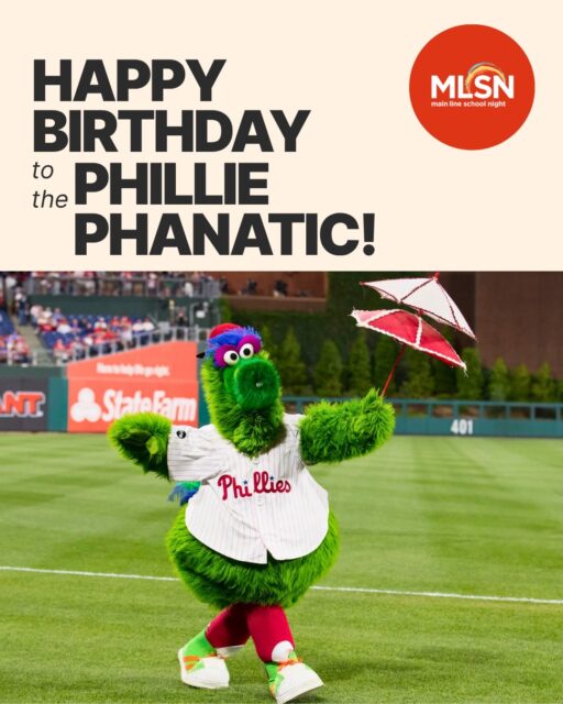 Happy Birthday to a Philly legend 💚

Did you know? The Phillie Phanatic debuted in 1978 and was created by the same team behind The Muppets? Today, he’s widely considered the most famous mascot in professional sports ⚾! 

At MLSN, we’re all about learning something new, even when it comes to Philly icons. We’re excited to welcome the Phanatic for a special appearance at our 10th Annual Visionary Voices Inside the Game with John Middleton and Jayson Stark on Monday, May 11at the Mullen Center at Villanova University.

🎟️ Tickets are limited. Reserve your seat now: https://bit.ly/3NkL2X8
•
•
•
#MainLineSchoolNight #MLSN #LifelongLearning #Phillies #Phanatic