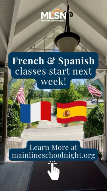 Thinking about brushing up on the French or Spanish you learned years ago?

You might be surprised how much your brain still remembers.

Whether you took classes in high school, studied abroad in college, or simply want to become more conversational, this is the perfect opportunity to pick up where you left off and build your confidence alongside fellow lifelong learners at Main Line School Night.

From travel phrases and everyday conversation to strengthening vocabulary and comprehension, our language classes are designed to help you reconnect with a skill that’s been waiting in the back of your mind.

Perfect for:
 • Summer travel abroad
 • Refreshing forgotten skills
 • Meeting new people
 • Keeping your mind engaged and sharp

🇫🇷 French classes begin May 26
 🇪🇸 Spanish classes begin May 27

Join us at Creutzburg Center and rediscover the joy of learning a language again.
Click https://bit.ly/3RjfXos to learn more and register!
•
 •
 •
#MainLineSchoolNight #LifelongLearning #LanguageClasses #AdultEducation #MainLinePA