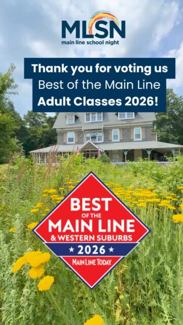 We’re honored to be named @mainlinetoday’s Best Adult Classes 2026, our 10th Best of the Main Line award! 🏆

Thank you to everyone who has taken a class, taught a class, traveled with us, attended an event, volunteered, or supported Main Line School Night over the years. This honor belongs to our entire community.

The celebration continues!
✨ Join us at the Best of the Main Line Party on July 30.
📚 Check out the new classes just added to our website.
🍂 Stay tuned. Our Fall/Winter ‘26 Catalog arrives in August!

Here’s to lifelong learning, new friendships, and many more years of learning together!

mainlineschoolnight.org
• 
•
•
#BestOfTheMainLine #MainLineSchoolNight #LifelongLearning #AdultEducation #Community