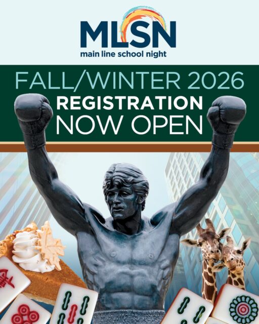 🥊 Yo, Main Line… registration for Fall/Winter 2026 is officially OPEN! 🎉

Whether you’re looking to learn something new, rediscover an old hobby, meet new people, or simply have fun, there’s something for everyone in our Fall/Winter 2026 lineup.

📚 Explore hundreds of classes, bus trips, local tours, special events, fitness programs, cooking classes, art workshops, and so much more.

🏆 See why Main Line School Night is a 10-time winner of Main Line Today’s Best Adult Classes.

Ready to find your next favorite class? Browse the new catalog and register today!

🔗 https://mainlineschoolnight.org
•
•
•
#MainLineSchoolNight #LifelongLearning #adultclasses #thingstodo #mainlinepa