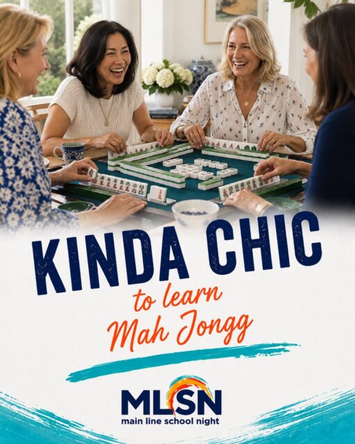 Kinda chic to be a lifelong learner✨

Learn Mah Jongg. Pick up a new language. Try pickleball. Learn to dance. Make new friends. Take a bus trip. Try something you’ve always wanted to try.

With 500+ classes, events and trips, Main Line School Night’s Fall/Winter 2026 semester is here and there are plenty of ways to keep learning, connecting and having fun along the way!

Because learning new things? Always chic. 😉

👉 Find your next favorite class and register today at mainlineschoolnight.org
•
•
•
#mainlineschoolnight #lifelonglearning #thingstodo #mainlinepa